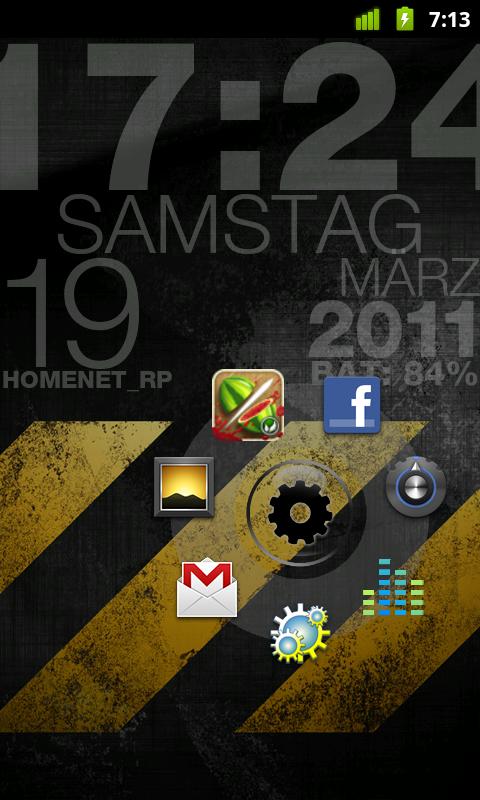CircleLauncher Light: Μενού με στυλ 1 CircleLauncher Light