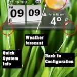 3D Digital Weather Clock 4