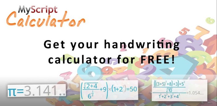 MyScript Calculator 12 MyScript Calculator main