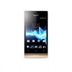 Xperia Miro FrontV Gold