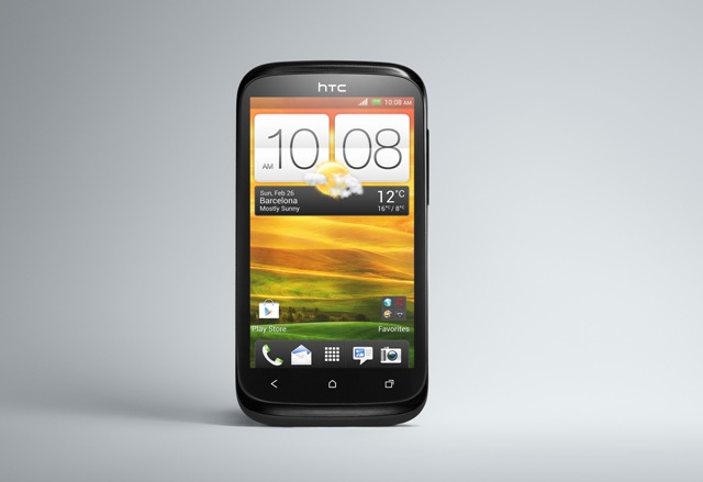 HTC Desire X Black Front