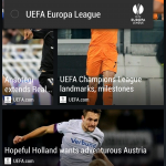 HTC FootballFeed app Screenshot 2