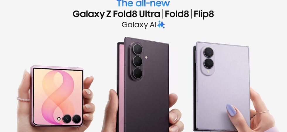 1.samsung galaxy z fold8 ultra fold8 and flip8 kv family